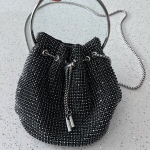 Elegant Black Beaded Women's Bag brand new!